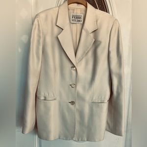 Vintage Gianfranco Ferre Studio Long Suit Jacket w Sheen